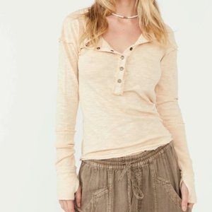 Free People Henley Top